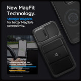 ETUI SPIGEN OPTIK ARMOR MAG MAGSAFE IPHONE 15 PRO BLACK CZARNE