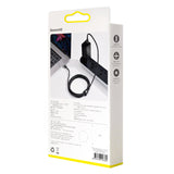 BASEUS KABEL CAFULE PD USB-C - USB-C 2,0 M 5A SZARO-CZARNY 100W