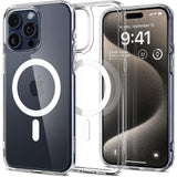 ETUI SPIGEN ULTRA HYBRID MAG MAGSAFE IPHONE 15 PRO MAX BIAŁE