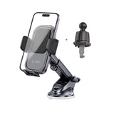 UCHWYT SAMOCHODOWY DO KRATKI, KOKPIT I SZYBĘ TECH-PROTECT V6 UNIVERSAL DASHBOARD & VENT CAR MOUNT CZARNY
