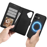 ETUI OTWIERANE TECH-PROTECT WALLET MAGSAFE IPHONE 17 CZARNE