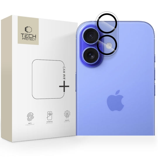 OSŁONA APARATU TECH-PROTECT CAM FIT+ NA IPHONE 17 - PRZEZROCZYSTE