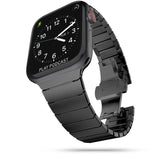 PASEK TECH-PROTECT LINKBAND APPLE WATCH 4 / 5 / 6 / 7 / 8 / 9 / SE / ULTRA 1 / 2  (42 / 44 / 45 / 49 MM) BLACK CZARNY