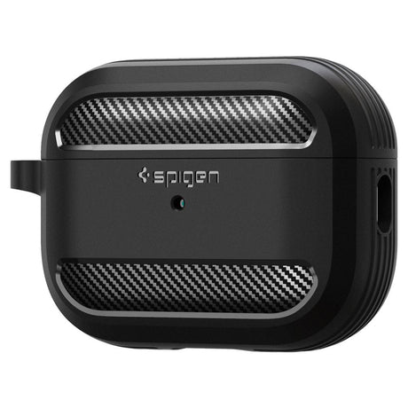 ETUI NA SŁUCHAWKI SPIGEN RUGGED ARMOR APPLE AIRPODS PRO 1 / 2 CZARNE