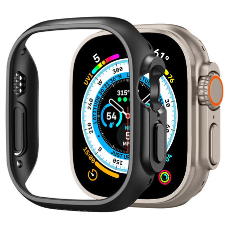 ETUI SPIGEN THIN FIT APPLE WATCH ULTRA 1 / 2 (49 MM) BLACK CZARNE