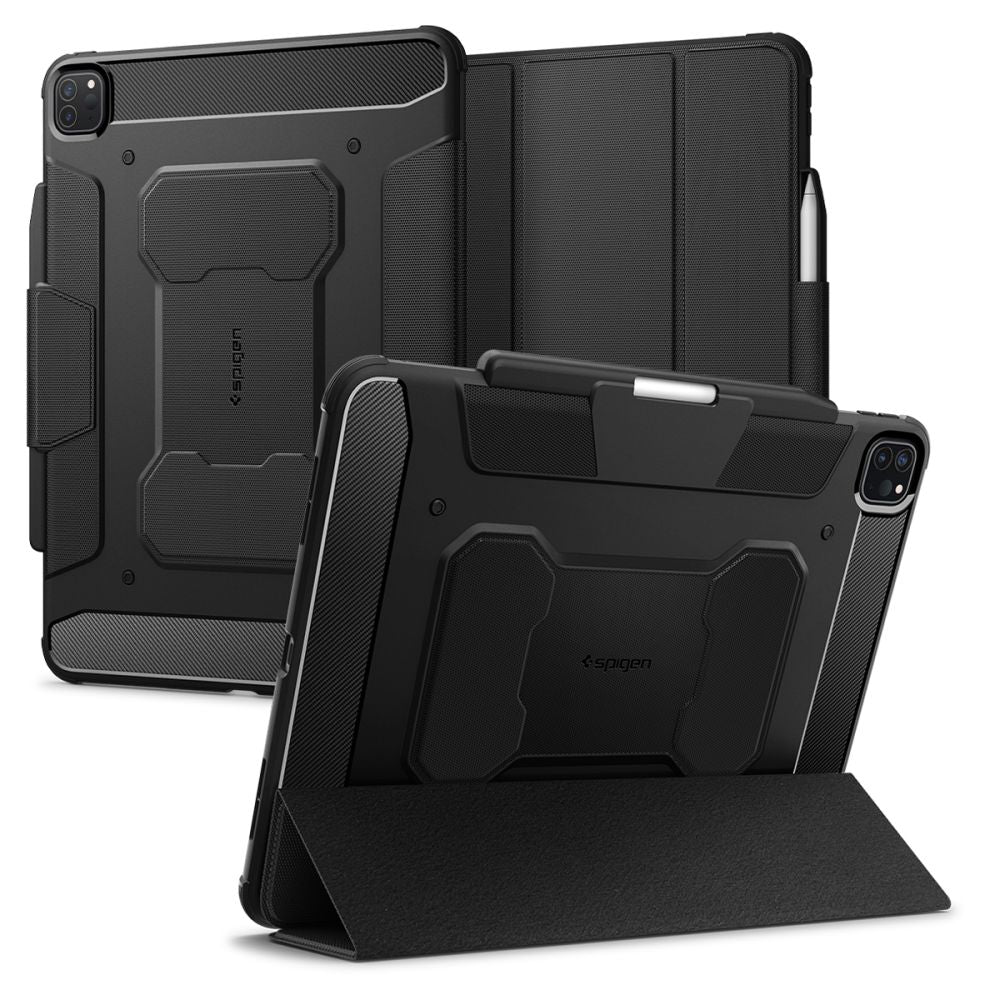 ETUI SPIGEN RUGGED ARMOR ”PRO” IPAD PRO 13” 7 / 2024 CZARNE