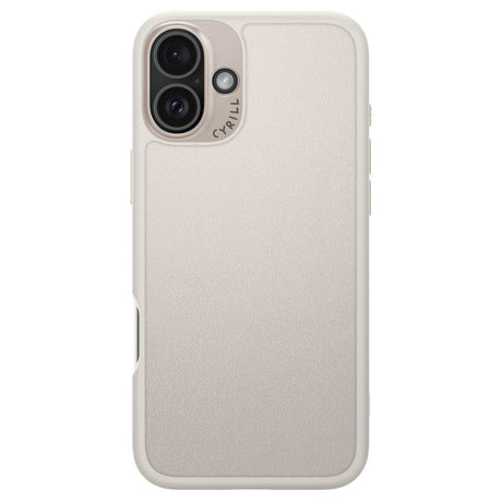 ETUI SPIGEN CYRILL KAJUK MAG MAGSAFE IPHONE 16 CREAM BEŻOWE