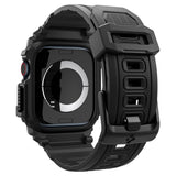 PASEK SPIGEN RUGGED ARMOR ”PRO” APPLE WATCH 10 (46 MM) CZARNY