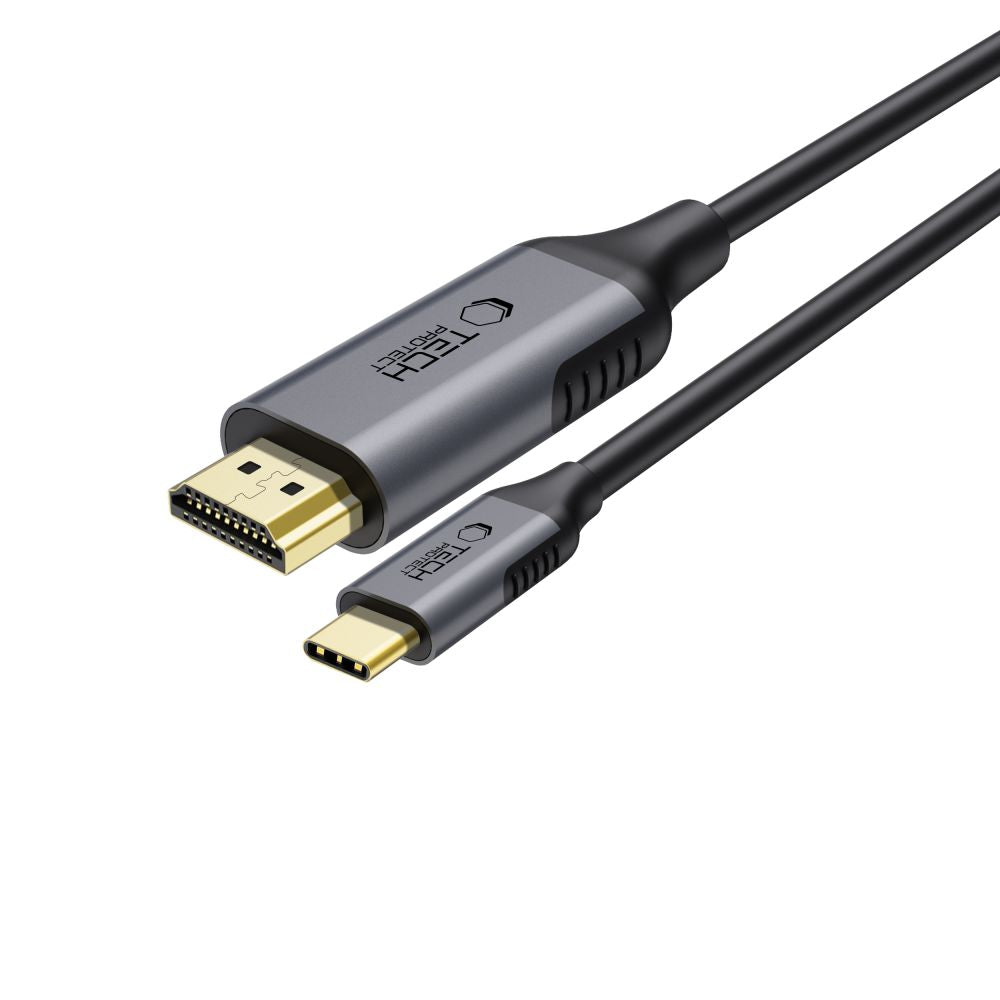 ADAPTER HDMI TECH-PROTECT ULTRABOOST CABLE TYPE-C TO HDMI 2.0 4K 60HZ 180CM CZARNY