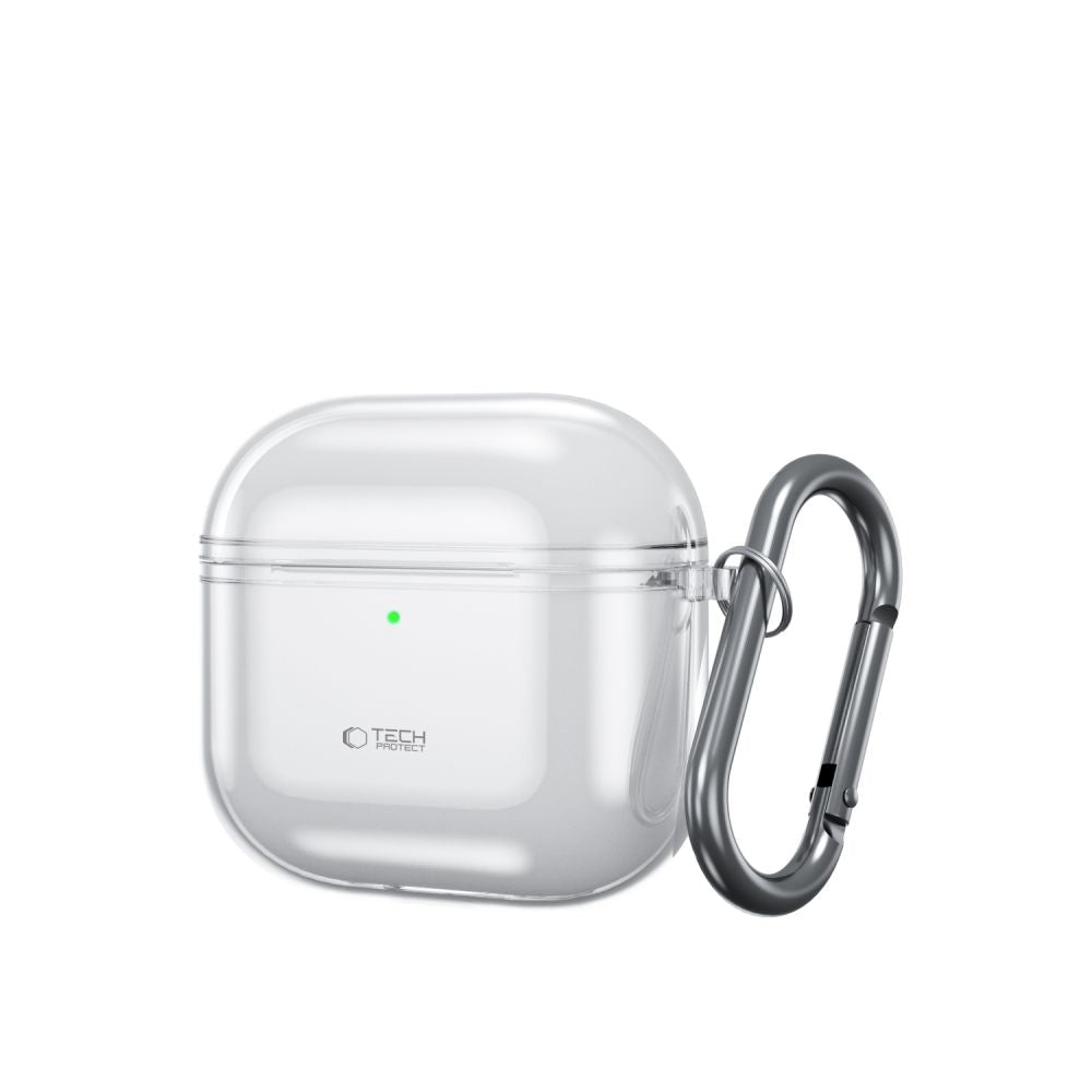 ETUI NA SŁUCHAWKI TECH-PROTECT FLEXAIR APPLE AIRPODS 4 CLEAR TRANSPARETNE