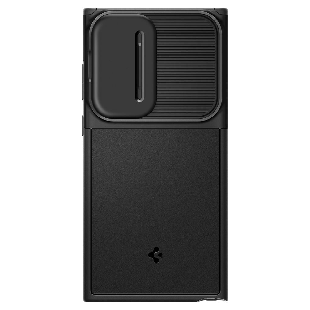 ETUI SPIGEN OPTIK ARMOR SAMSUNG GALAXY S23 ULTRA BLACK CZARNE
