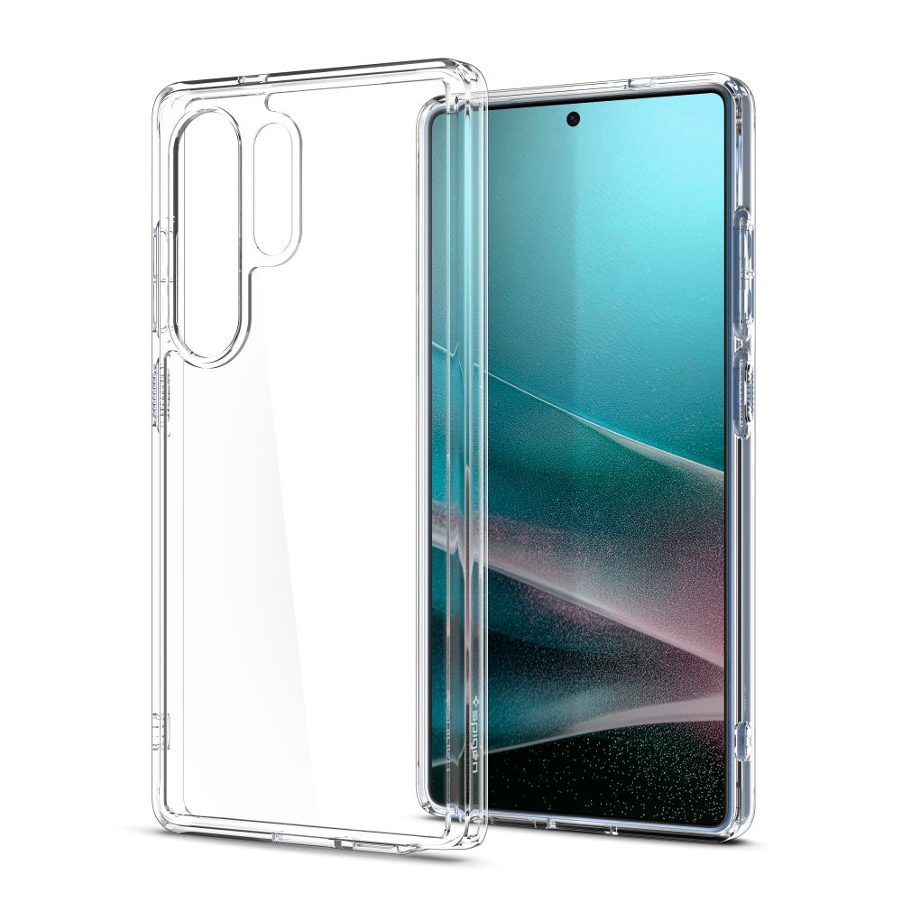 ETUI SPIGEN ULTRA HYBRID SAMSUNG GALAXY S25 ULTRA CRYSTAL CLEAR TRANSPARETNE