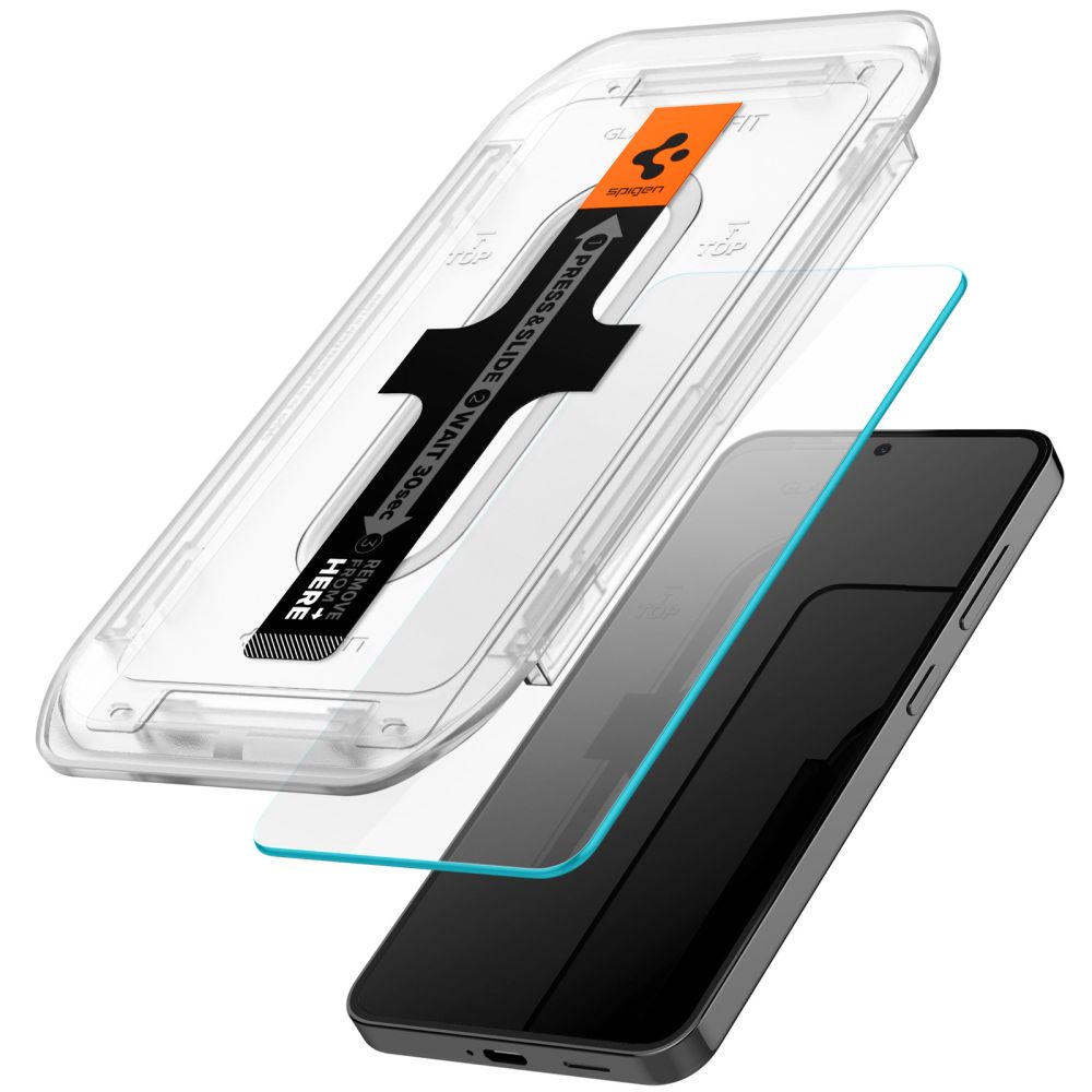 SZKŁO HARTOWANE SPIGEN GLAS.TR ”EZ FIT” 2-PACK SAMSUNG GALAXY S24+ PLUS / S25+ PLUS CLEAR
