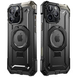 ETUI SUPCASE UB GRIP MAG MAGSAFE IPHONE 16 PRO MAX CZARNE