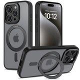 ETUI TECH-PROTECT MAGRING MAGSAFE IPHONE 15 PRO CZARNE