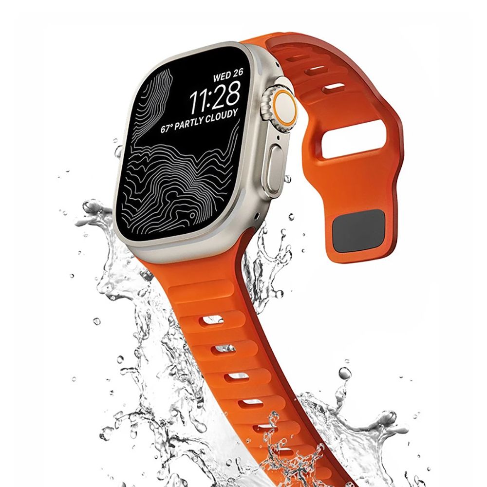 PASEK TECH-PROTECT ICONBAND LINE APPLE WATCH 6 / 7 / 8 / 9 / 10 / SE / ULTRA 1 / 2 (44 / 45 / 46 / 49 MM) LIME