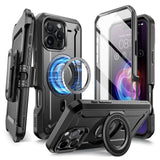 ETUI SUPCASE UB PRO MAG MAGSAFE IPHONE 16 PRO CZARNE