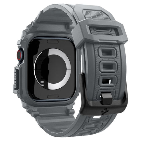 PASEK SPIGEN RUGGED ARMOR ”PRO” APPLE WATCH 10 (46 MM) SZARY