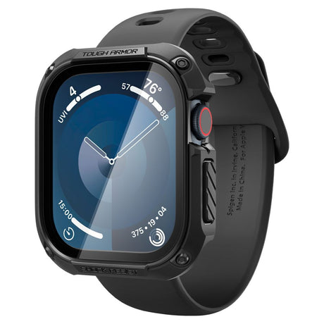 ETUI NAKŁADKA SPIGEN TOUGH ARMOR APPLE WATCH 10 (46 MM) CZARNE