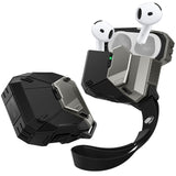 ETUI NA SŁUCHAWKI SUPCASE MATRIX APPLE AIRPODS 4 CZARNY