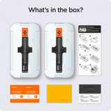 SZKŁO HARTOWANE PRYWATYZUJĄCE SPIGEN GLAS.TR ”EZ FIT” 2-PACK IPHONE 13 / 13 PRO / 14 / 16E PRIVACY