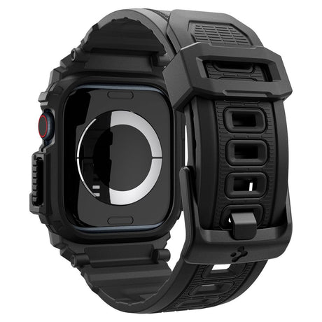 PASEK SPIGEN RUGGED ARMOR ”PRO” APPLE WATCH 10 (42 MM) CZARNY