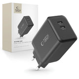 ŁADOWARKA SIECIOWA TECH-PROTECT NC45W-GAN 2-PORT NETWORK CHARGER PD45W CZARNA