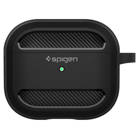 ETUI NA SŁUCHAWKI SPIGEN RUGGED ARMOR APPLE AIRPODS 3 CZARNE