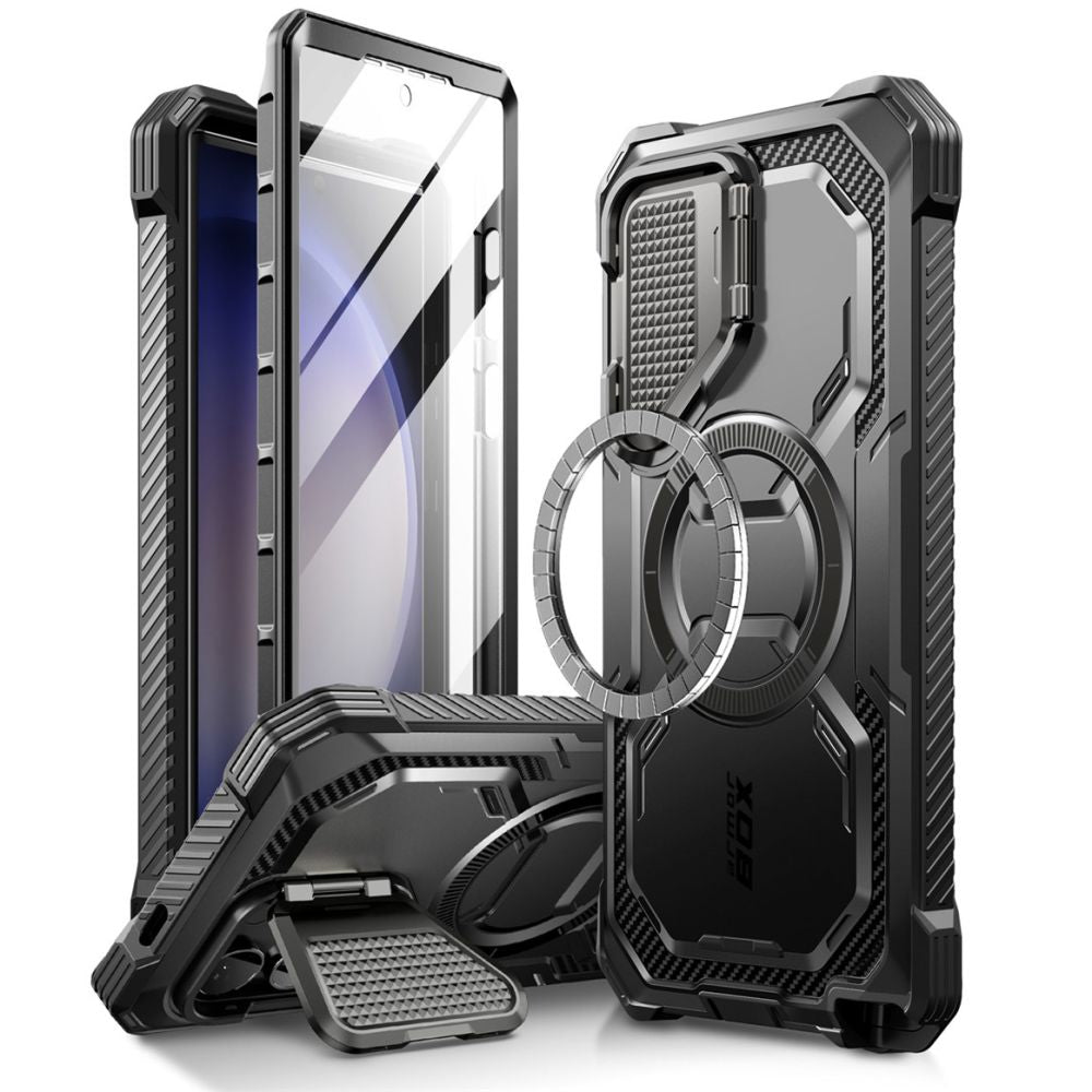 ETUI SUPCASE IBLSN ARMORBOX MAG MAGSAFE GALAXY S24 ULTRA BLACK CZARNE