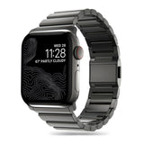 PASEK TECH-PROTECT STEELBAND APPLE WATCH 6 / 7 / 8 / 9 / 10 / SE / ULTRA 1 / 2 (44 / 45 / 46 / 49 MM) BLACK CZARNY