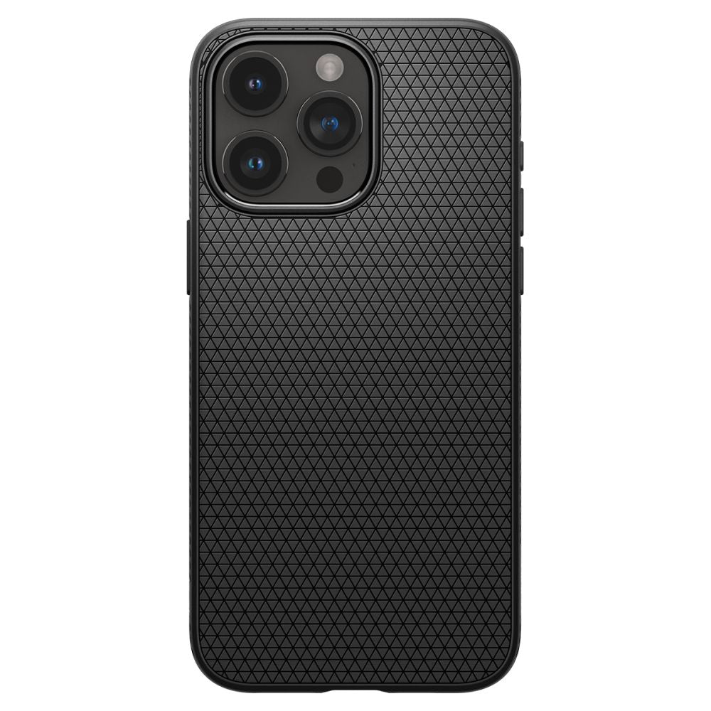 ETUI SPIGEN LIQUID AIR IPHONE 15 PRO MAX MATTE BLACK CZARNE