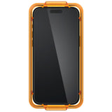 SZKŁO HARTOWANE SPIGEN ALM GLASS FC 2-PACK IPHONE 14 PRO BLACK CZARNA RAMKA