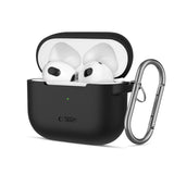 ETUI NA SŁUCHAWKI TECH-PROTECT SILICONE HOOK APPLE AIRPODS 3 CZARNE