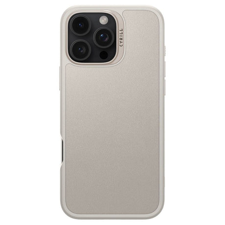 ETUI SPIGEN CYRILL KAJUK MAG MAGSAFE IPHONE 16 PRO MAX CREAM BEŻOWE