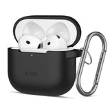 ETUI NA SŁUCHAWKI TECH-PROTECT SILICONE HOOK APPLE AIRPODS 4 CZARNE