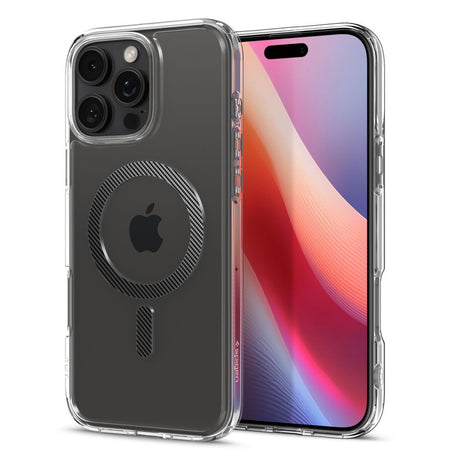 ETUI SPIGEN ULTRA HYBRID MAG MAGSAFE IPHONE 16 PRO TRANSPARETNO KARBONOWE