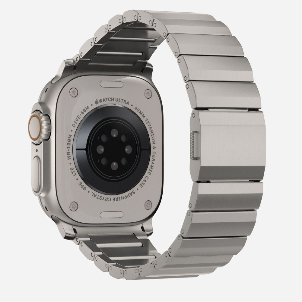 PASEK TECH-PROTECT STEELBAND APPLE WATCH 6 / 7 / 8 / 9 / 10 / SE / ULTRA 1 / 2 (44 / 45 / 46 / 49 MM) TYTANOWY