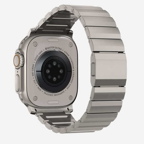 PASEK TECH-PROTECT STEELBAND APPLE WATCH 6 / 7 / 8 / 9 / 10 / SE / ULTRA 1 / 2 (44 / 45 / 46 / 49 MM) TYTANOWY