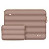 TORBA NA LAPTOPA TECH-PROTECT PUFFY LAPTOP 13-14 BRĄZOWA
