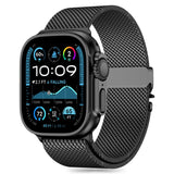 PASEK TECH-PROTECT MILANO APPLE WATCH 6 / 7 / 8 / 9 / 10 / SE / ULTRA 1 / 2 (44 / 45 / 46 / 49 MM) CZARNY
