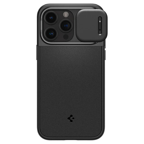 ETUI SPIGEN OPTIK ARMOR MAG MAGSAFE IPHONE 15 PRO BLACK CZARNE