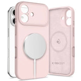 ETUI TECH-PROTECT LIQUID SILICONE MAGSAFE IPHONE 17 RÓŻOWE