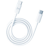 KABEL 3MK HYPER CABLE USB C DO USB C 2M 100W BIAŁY