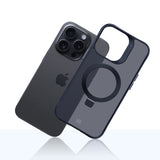 ETUI APPLE IPHONE 16 PRO - 3MK SMOKE CASE MAG&STAND