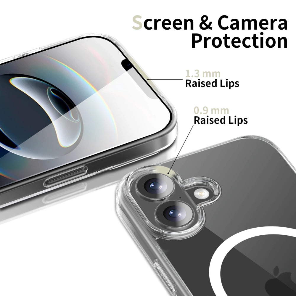 ETUI TECH-PROTECT FLEXAIR HYBRID MAGSAFE IPHONE 17 CLEAR TRANSPARETNE