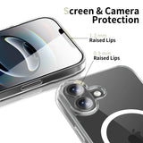 ETUI TECH-PROTECT FLEXAIR HYBRID MAGSAFE IPHONE 17 CLEAR TRANSPARETNE