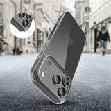 ETUI TECH-PROTECT FLEXAIR HYBRID IPHONE 17 PRO CLEAR TRANSPARETNE