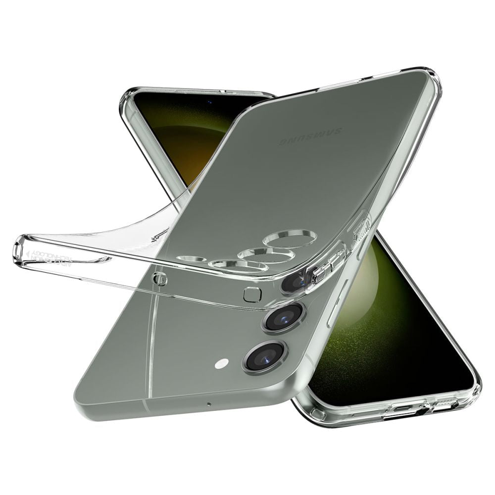 ETUI SPIGEN LIQUID CRYSTAL SAMSUNG GALAXY S23 TRANSPARETNE