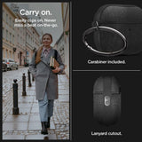 ETUI NA SŁUCHAWKI SPIGEN URBAN FIT APPLE AIRPODS PRO 1 / 2 CZARNE