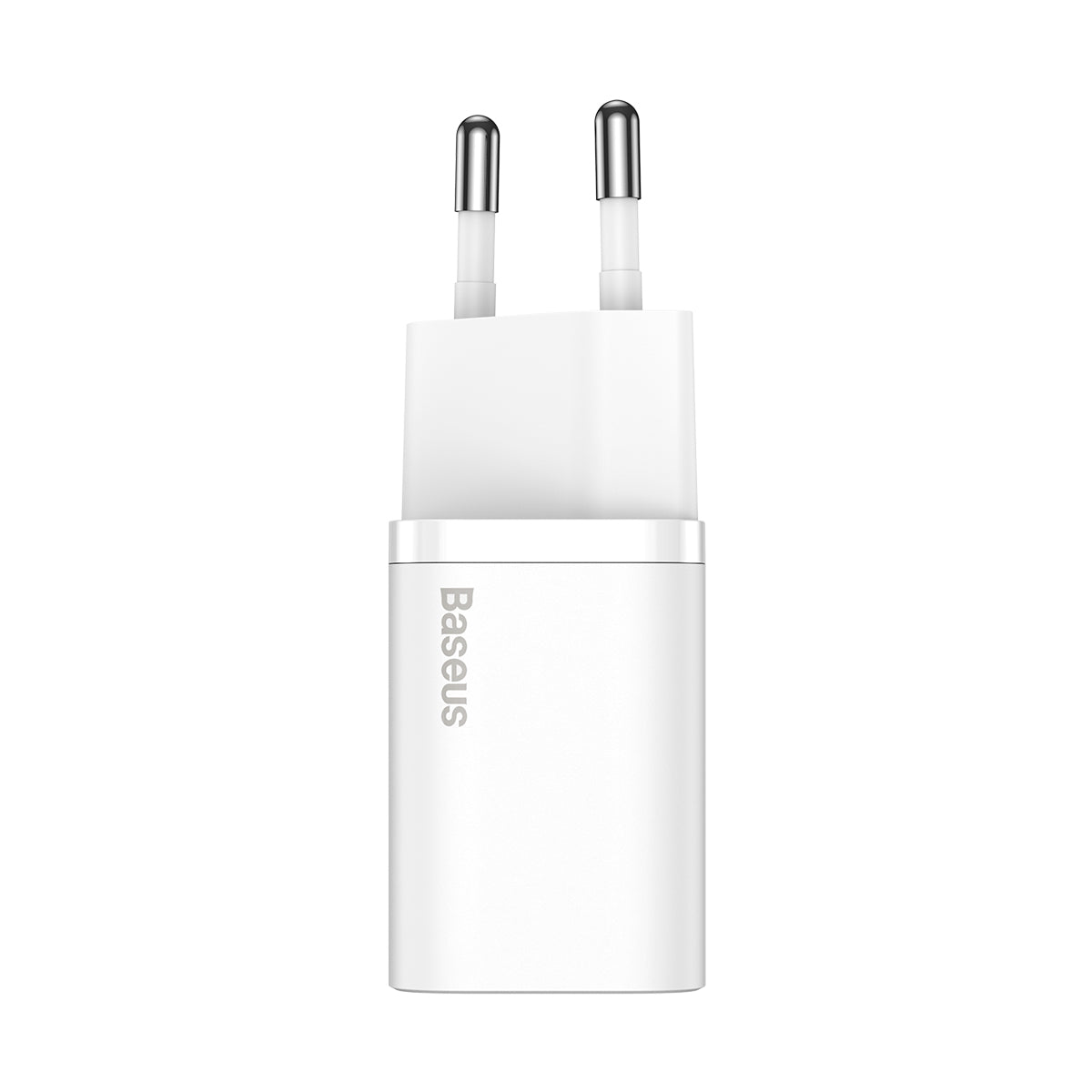 BASEUS ŁADOWARKA SIECIOWA SUPER SI PD 20W 1X USB-C BIAŁA + KABEL USB-C - LIGHTNING